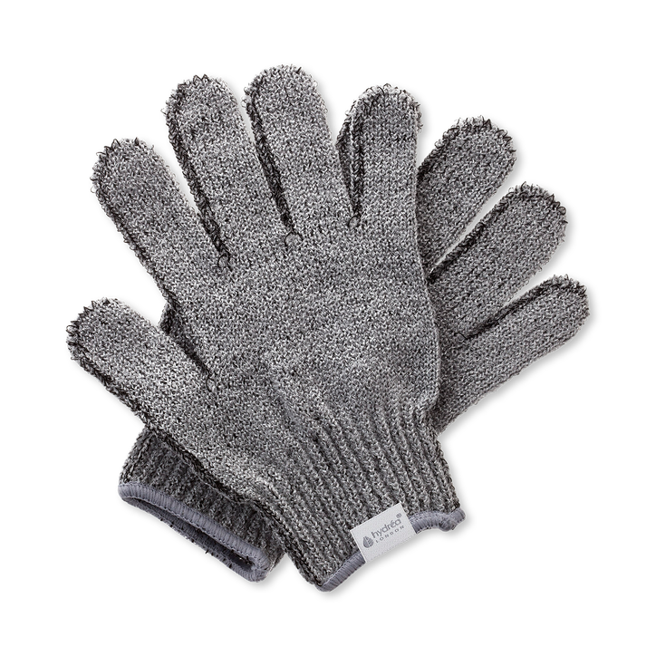 Carbonized Bamboo Exfoliating Shower Gloves