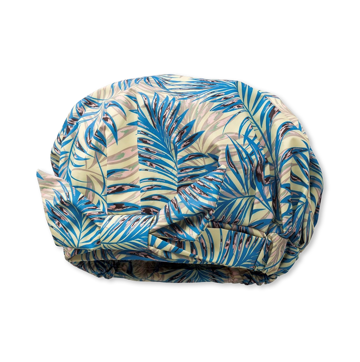 Luxury Palm Spring Shower Cap