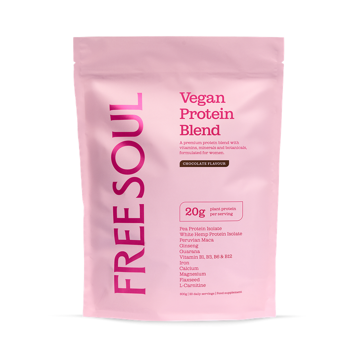 Free Soul Women's Vegan Protein Blend Chocolate 600 G