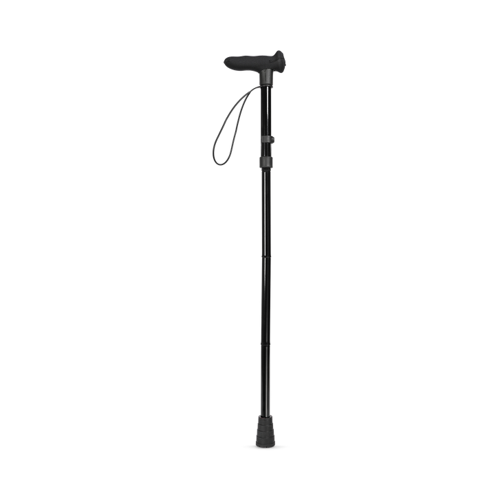 Black Folding Walking Stick