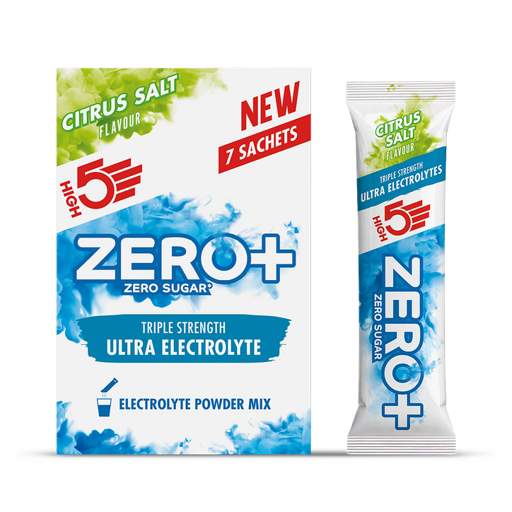 High5 Zero+ Electrolytes and Ultra Hydration Citrus 550 mg 7 Sachets
