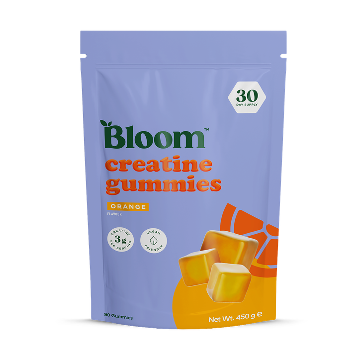 Bloom Creatine Gummies Orange 90 Gummies