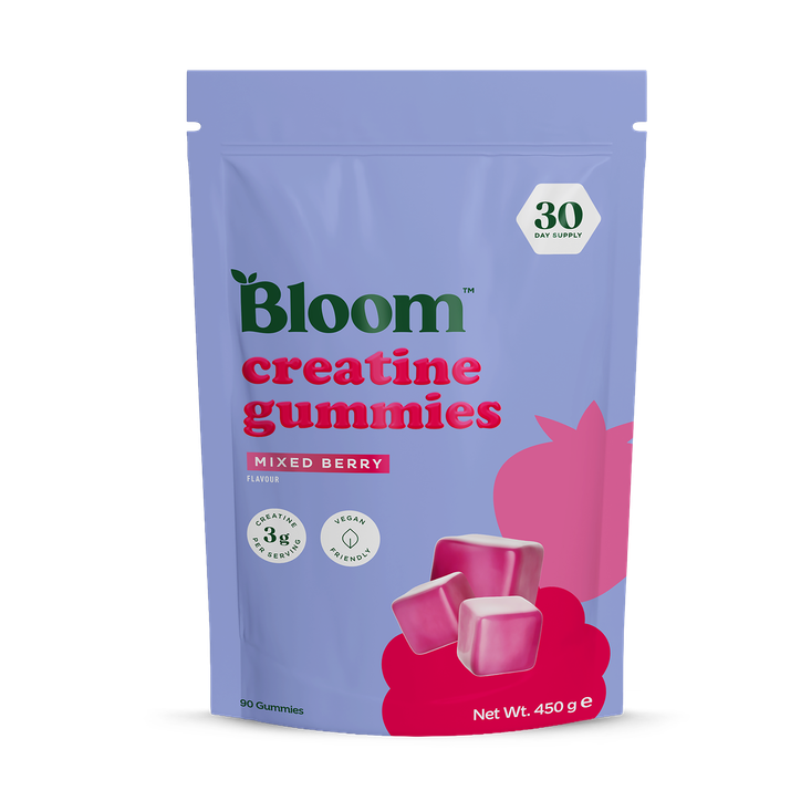 Bloom Creatine Gummies Mixed Berry 90 Gummies
