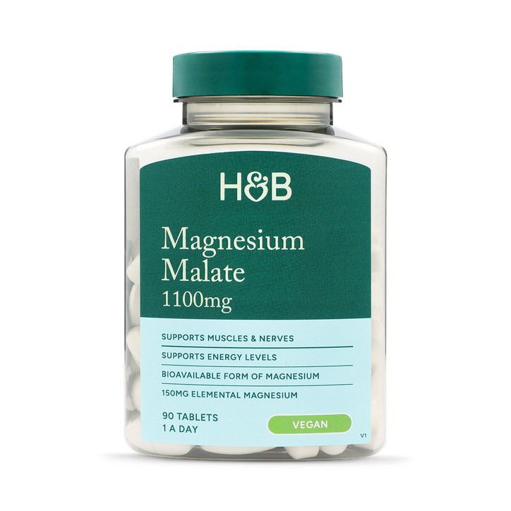 Magnesium Malate 1100mg 90 Tablets