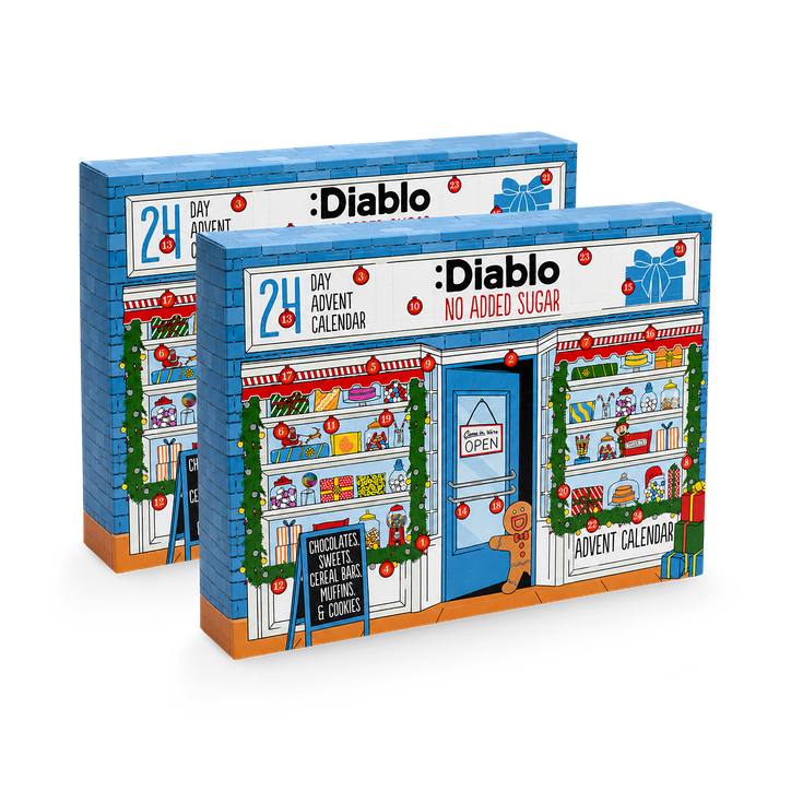 Diablo No Added Sugar Advent Calendar 458g Twin Pack