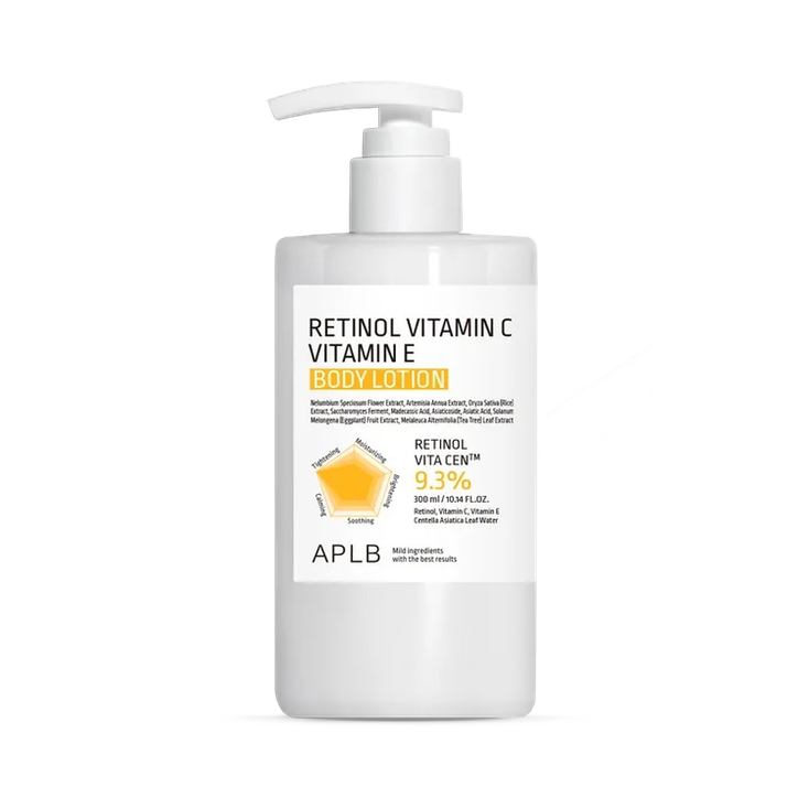 APLB Retinol Vitamin C Vitamin E Body Lotion 300ml