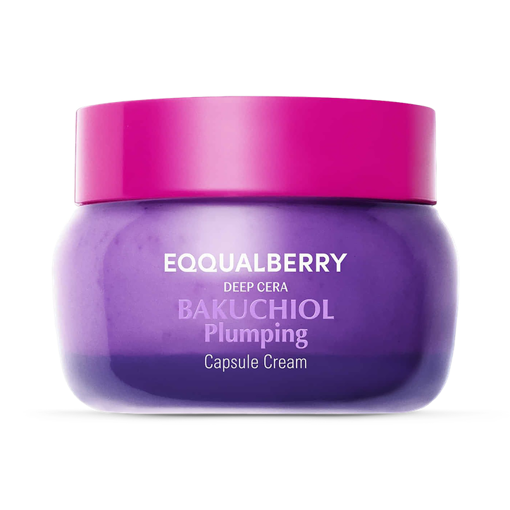 EQQUALBERRY Bakuchiol Plumping Capsule Cream 50ml