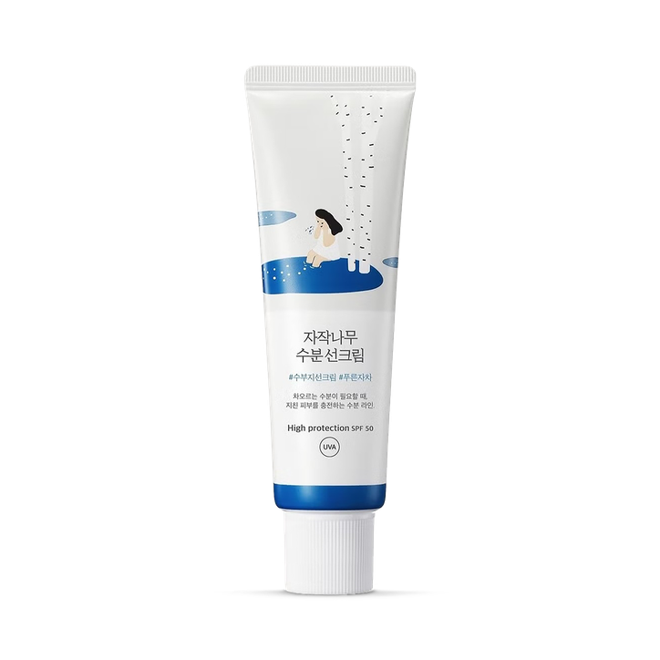 ROUND LAB Birch Juice Moisturising Sun Cream SPF50+ PA++++ 50ml