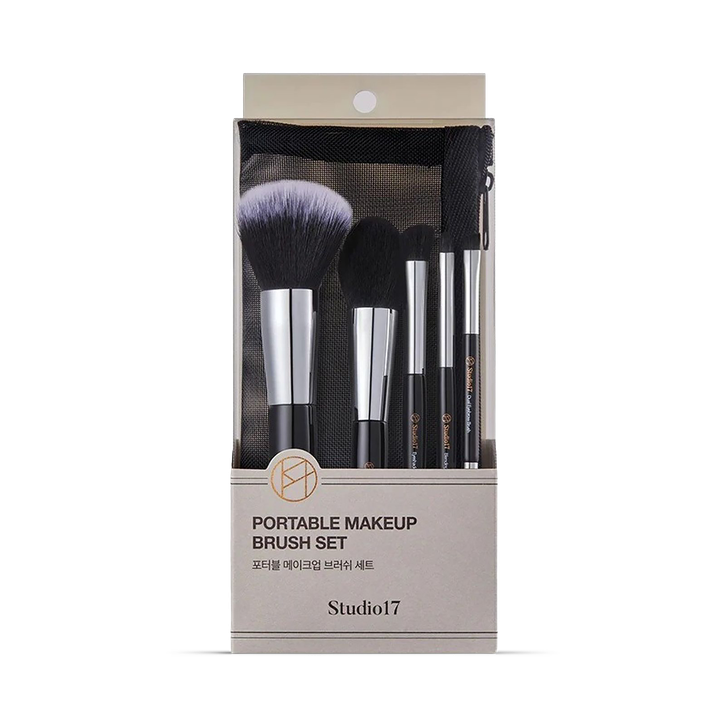 STUDIO17 Portable Makeup Brush Set