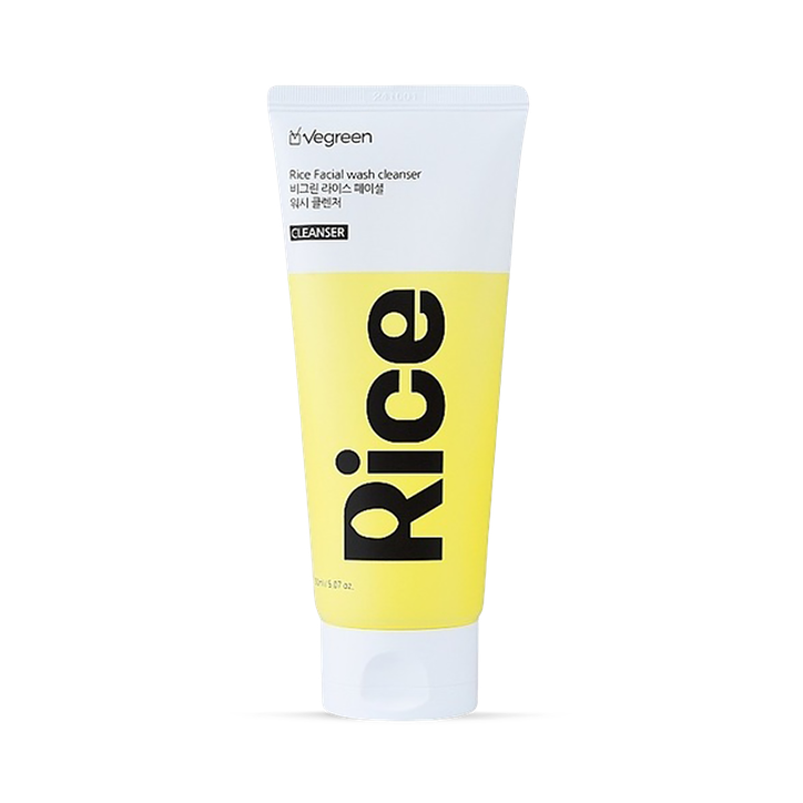 VEGREEN Rice Facial Wash Gel Cleanser 150ml