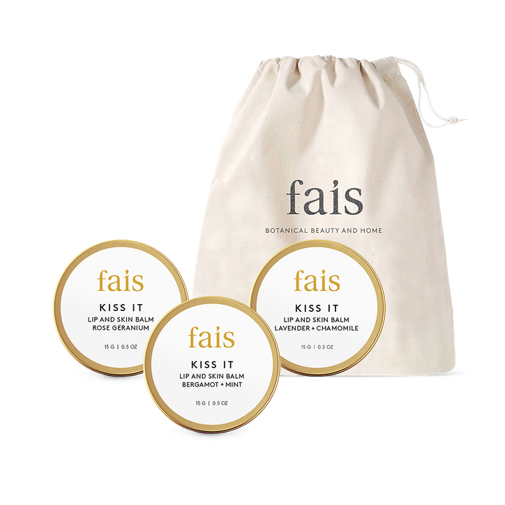 Kiss It Lip & Skin Balm Set of 3