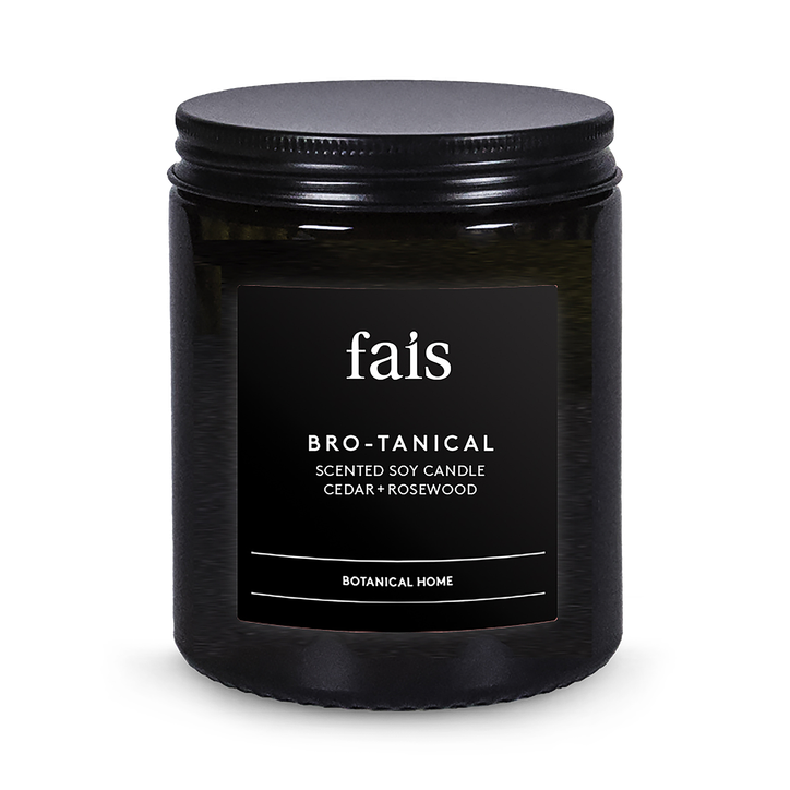 Fais Bro-tanical Scented Soy Candle with Cedar & Rosewood  – 154g
