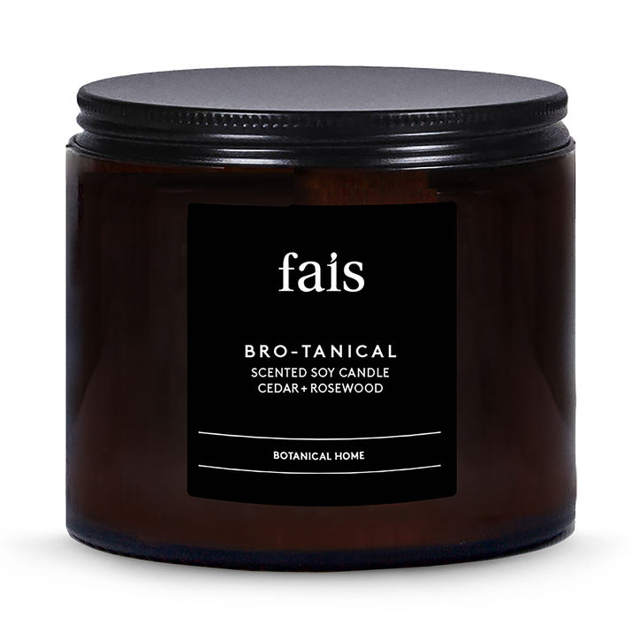 Fais Bro-tanical Scented Soy Candle with Cedar & Rosewood  – 440g