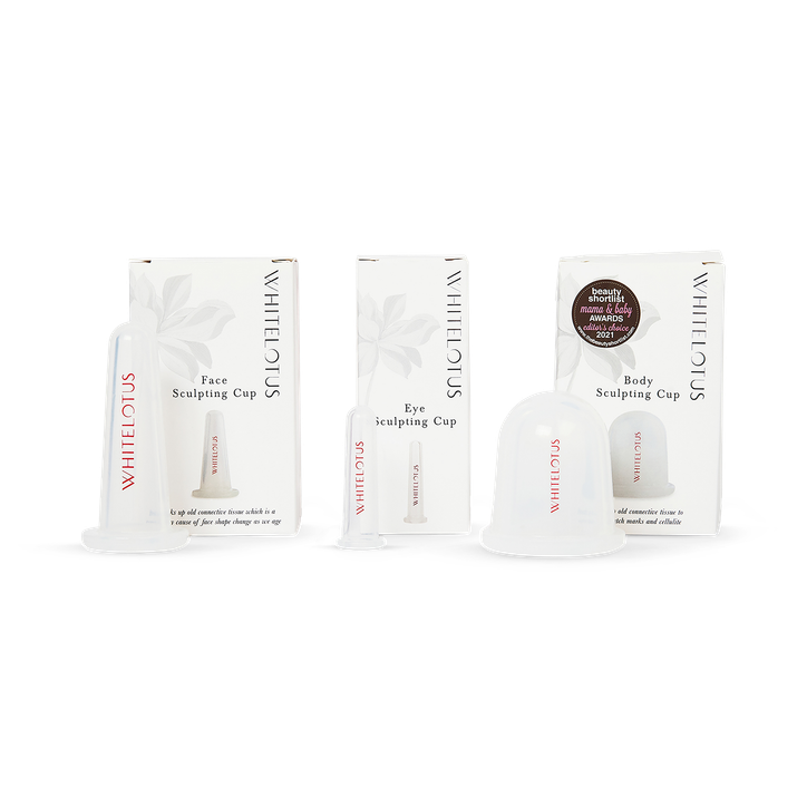 Face Eye Body Sculpting Cupping Set - 3 Piece Kit