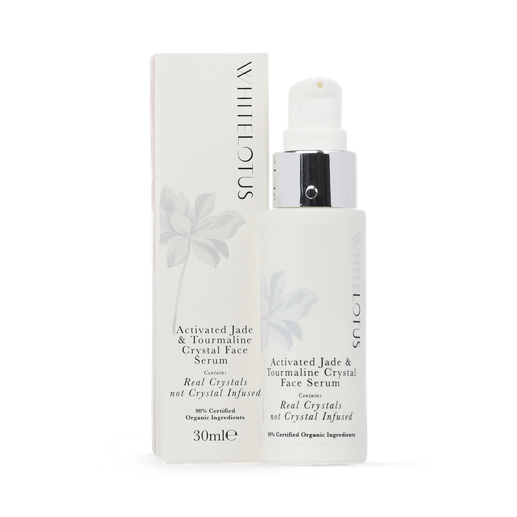 Activated Jade & Tourmaline Crystal Face Serum 30ml
