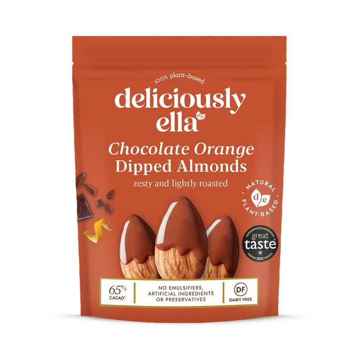 Deliciously Ella Dipped Almonds Orange 75 g