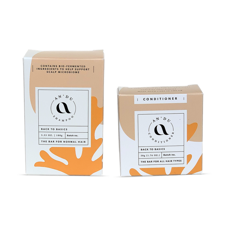 An'du Back to Basics - Shampoo and Conditioner Bundle 150g