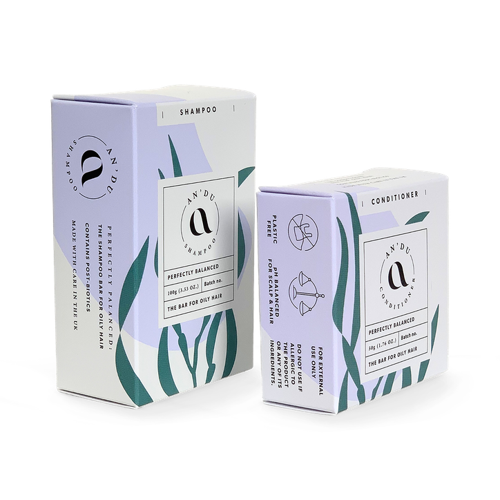 An'du Perfectly Balanced - Shampoo and Conditioner Bundle 150g image 2