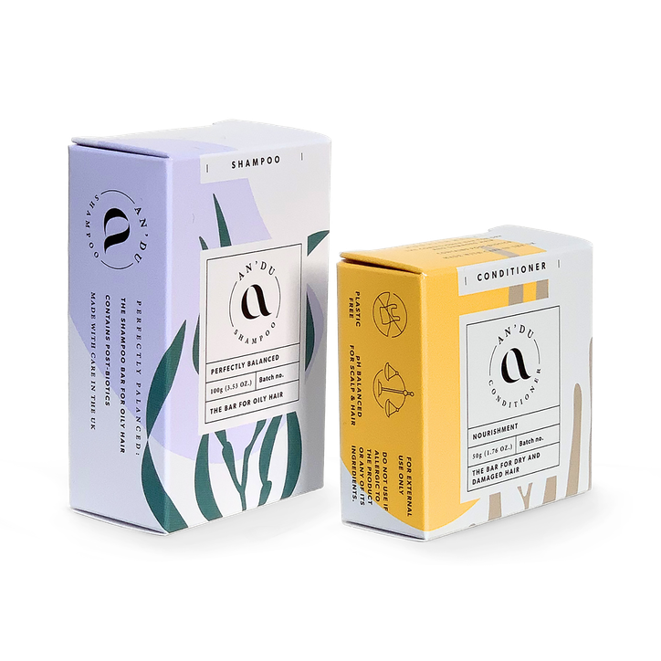 An'du Combination Hair - Shampoo and Conditioner Bundle 150g image 2