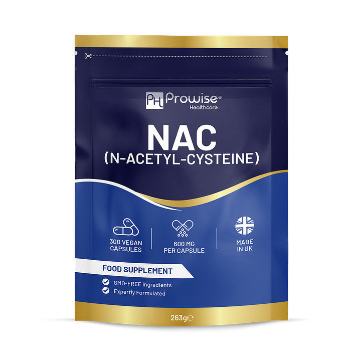 NAC N-Acetyl-Cysteine 600mg | 300 Capsules | Vegan N-Acetyl-Cysteine Nutritional Supplements 10 Month’s Supply