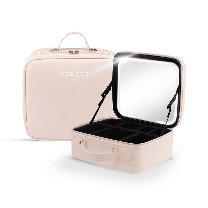 Sensse Glow Up Vanity Case with LED Light Mirror