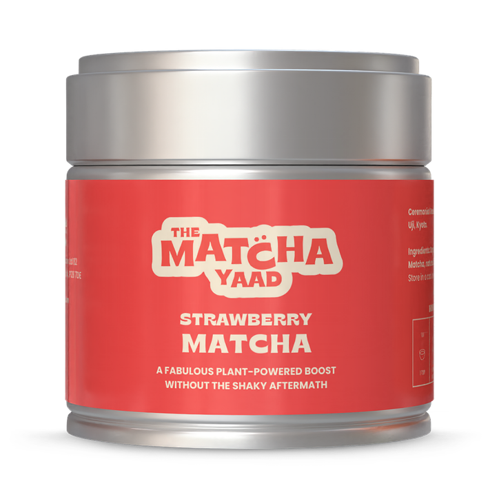 The Matcha Yaad Strawberry Matcha 25g Tin