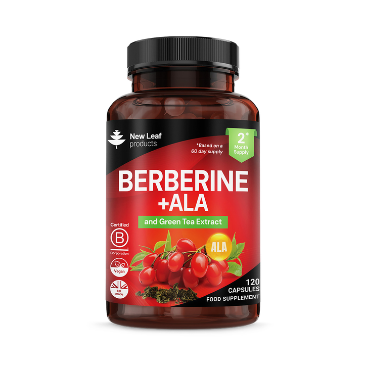 Berberine 120 Capsules - 120 Capsules