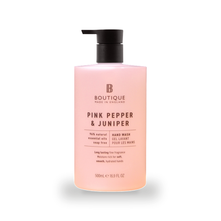 Boutique Hand Wash Pink Pepper & Juniper 500ml