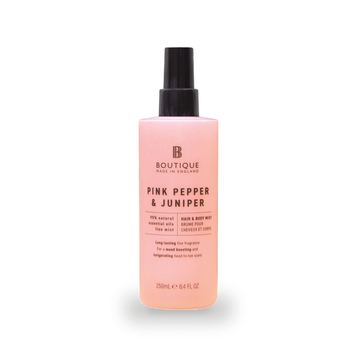 Boutique Hair & Body Mist Pink Pepper & Juniper 250ml
