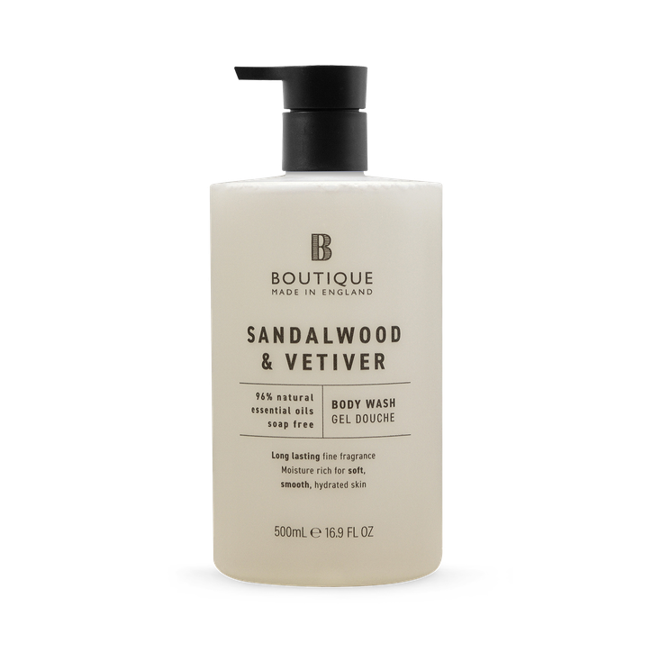 Boutique Body Wash Sandlewood & Vetiver 500ml