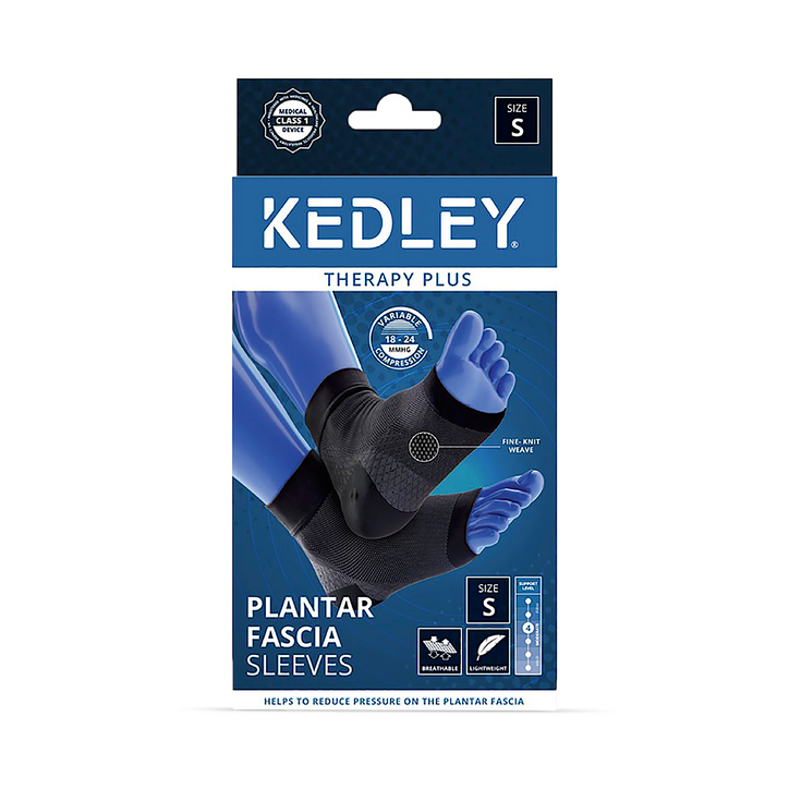 Kedley Supports Plantar Fascia Sleeves Small