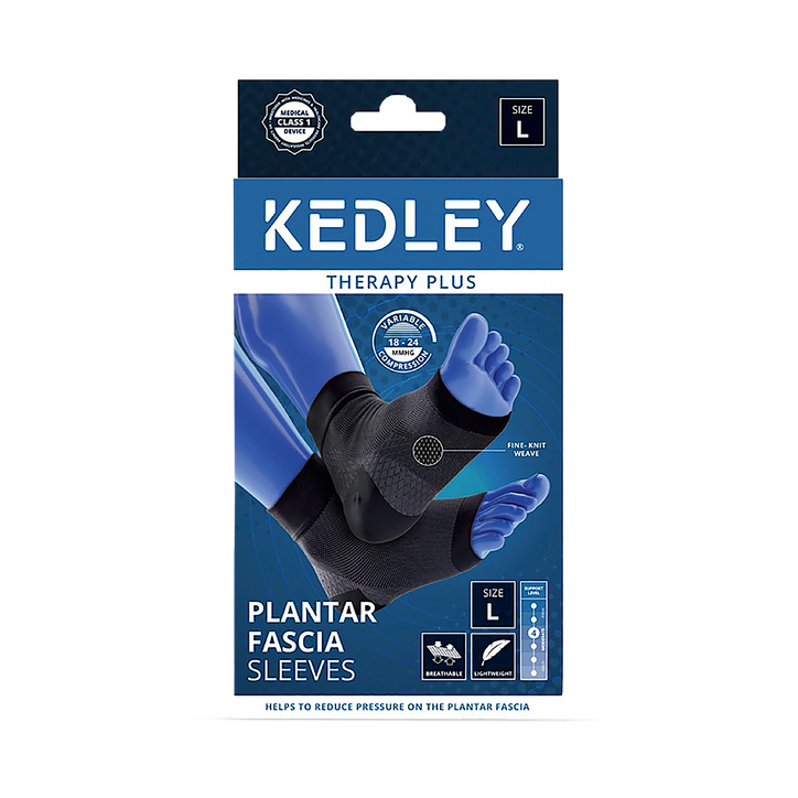 Kedley Supports Plantar Fascia Sleeves Large