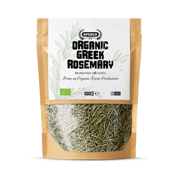 APSOGO Organic Dried Rosemary from Greece - 100g