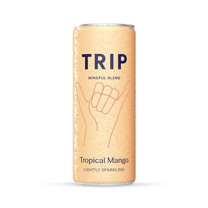Trip Peach Mindful Blend Magnesium Drink Tropical Mango 330 Ml
