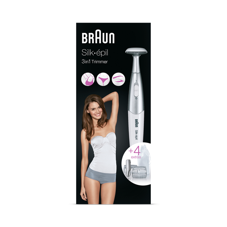 Braun Bikini Trimmer ,FG1100, White