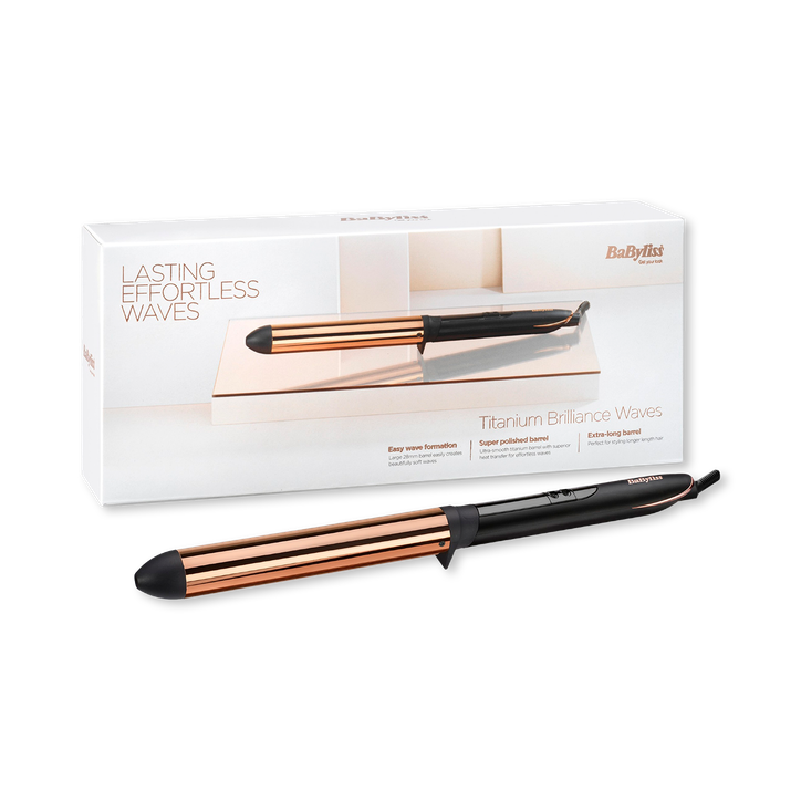 BaByliss Titanium Brilliance Waves Wand