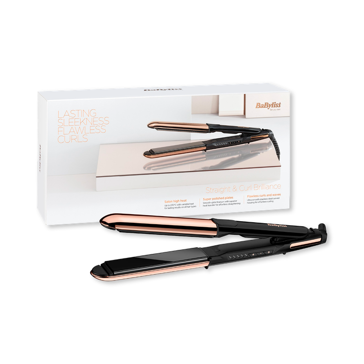 BaByliss 2481U Straight and Curl Hair Straightener