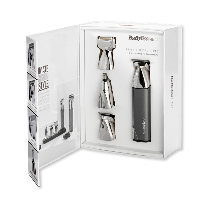 BaBylissMEN Super-X Metal Series 15-in-1 Trimmer