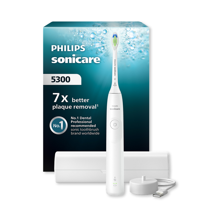 Philips Sonicare 5300 Series Toothbrush White with Travel Case