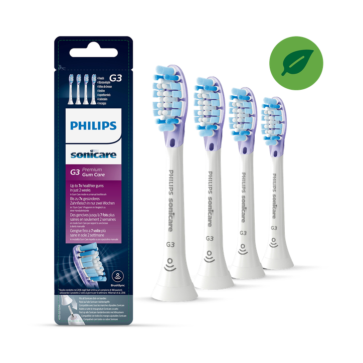 Philips Sonicare Premium Gum Care - 4 White Brush Heads