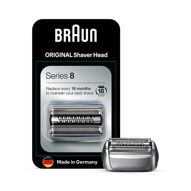Braun Electric Shaver Head Replacement Part 83M, Silver