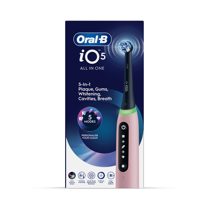 Oral-B iO 5 Pink Electric Toothbrush