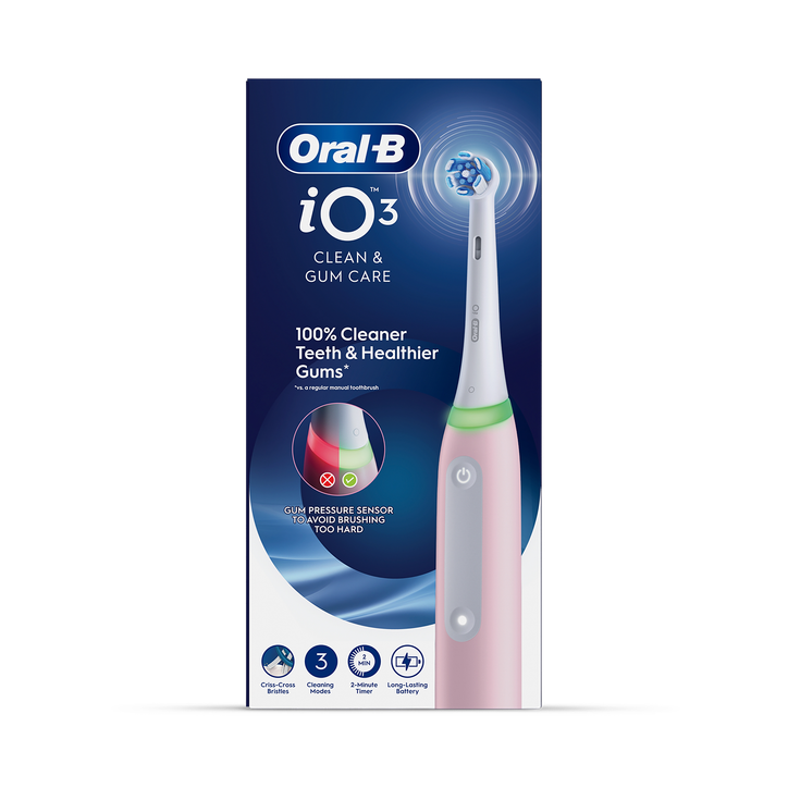 Oral-B iO 3 Pink Electric Toothbrush