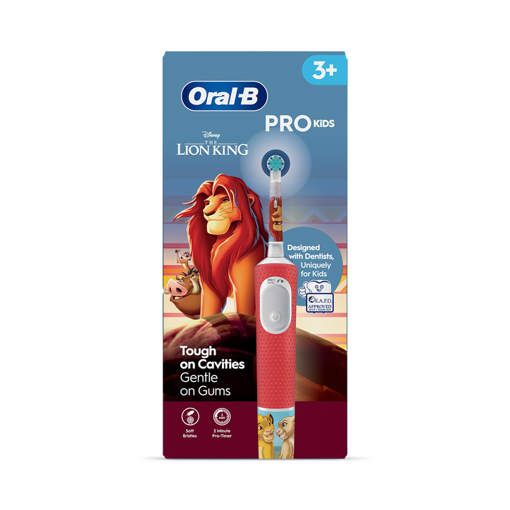 Oral-B Pro Kids Lion King Electric Toothbrush Designed By Braun