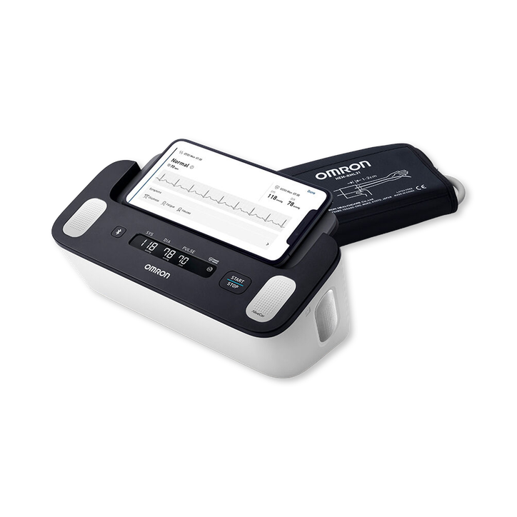 Omron Complete blood pressure monitor with built-in ECG monitor