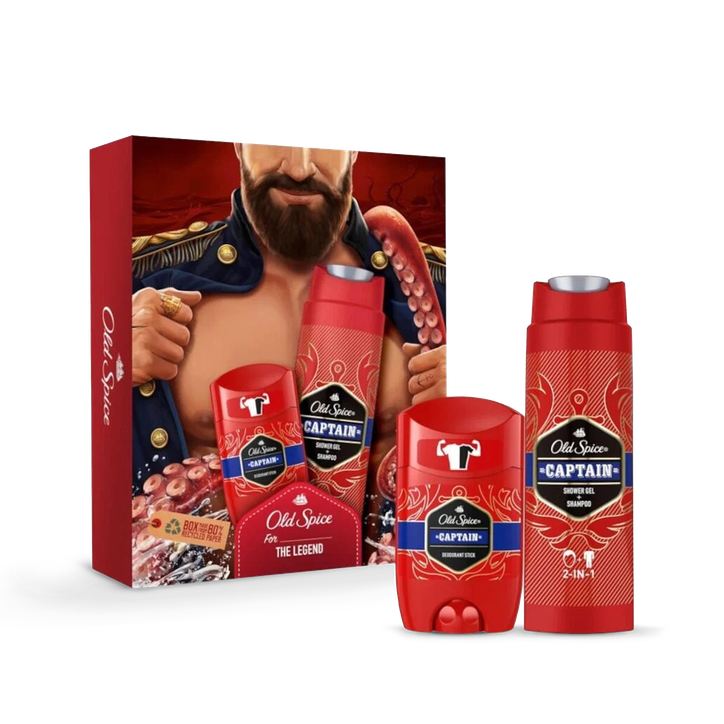 Old Spice Captain Stick and Shower Gel