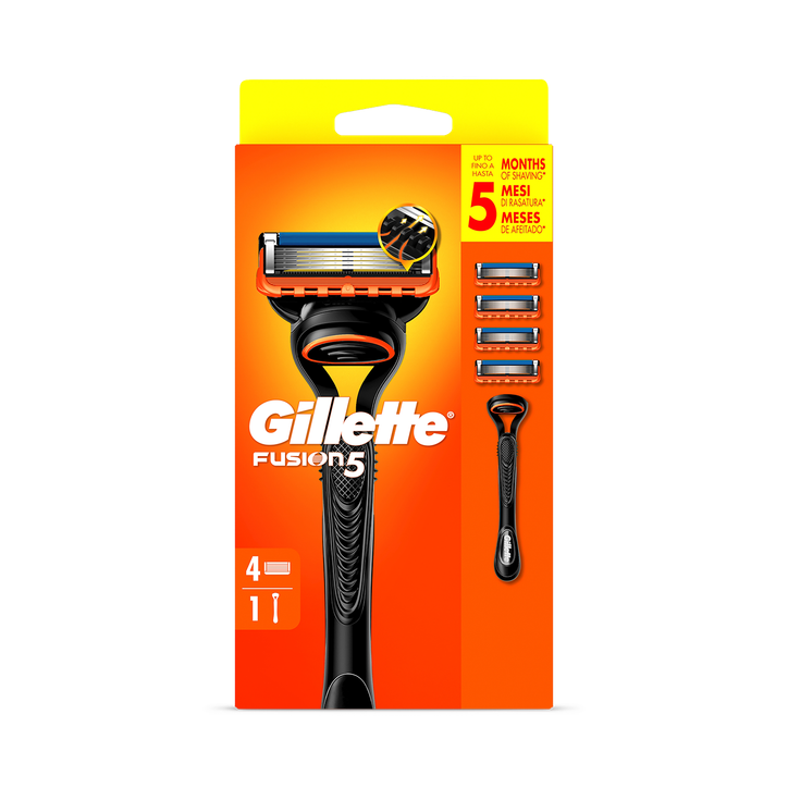 Gillette Fusion5 Men's Razor - 4 Blades