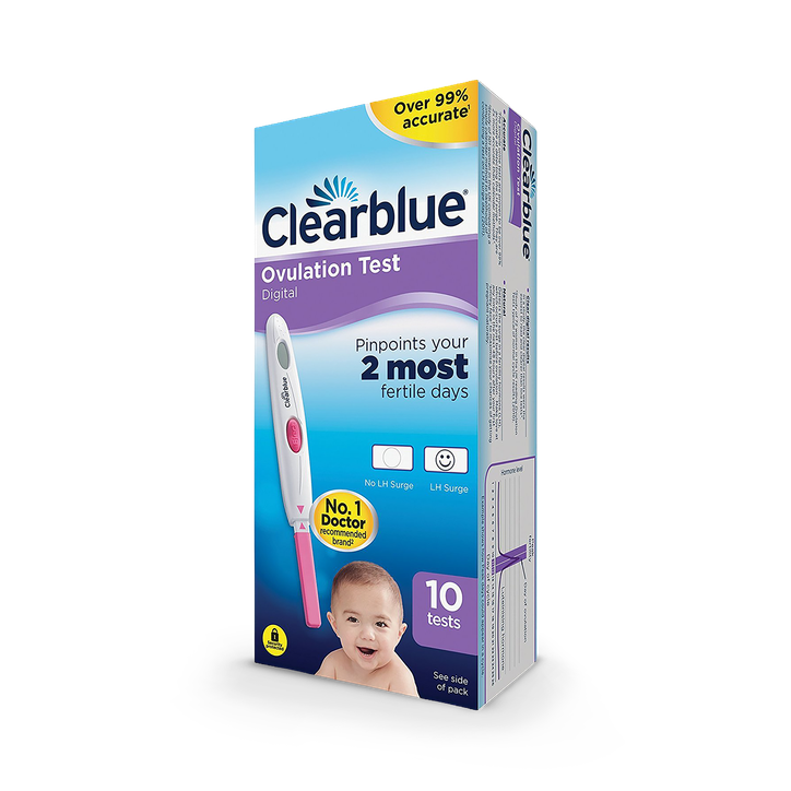 Clearblue Digital Ovulation Test Kit - 10 Tests