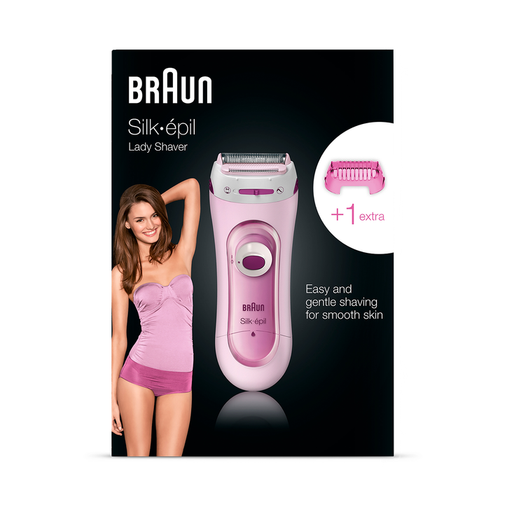 Braun Silk-épil Lady Shaver 5-100 Pink - Electric Shaver and Trimmer System