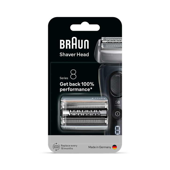 Braun Series 8 Electric Shaver ORIGINAL Replacement Head, 83M